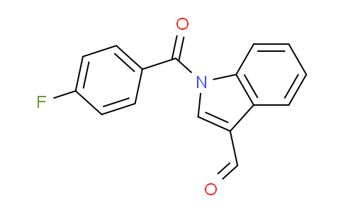 CAS No. 380220-37-1, 1-(4-Fluorobenzoyl)-1H-indole-3-carbaldehyde