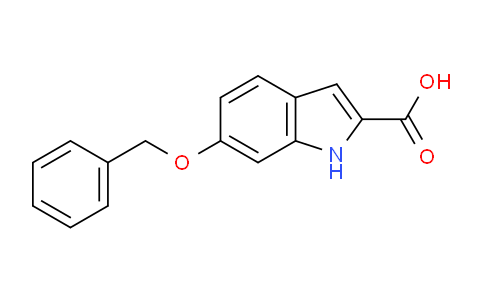 CAS No. 40047-22-1, 6-(Benzyloxy)-1H-indole-2-carboxylic acid