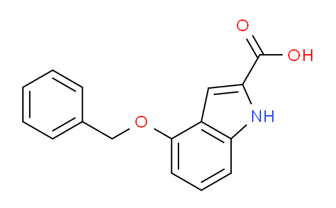 CAS No. 39731-09-4, 4-(Benzyloxy)-1H-indole-2-carboxylic acid