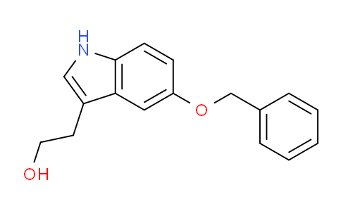 CAS No. 41339-61-1, 2-(5-(Benzyloxy)-1H-indol-3-yl)ethanol