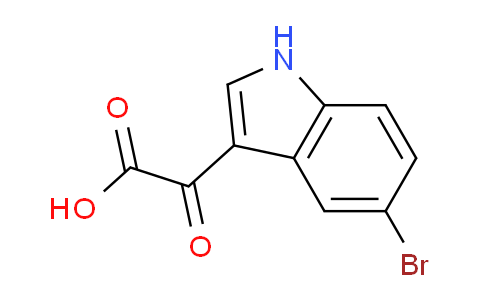 CAS No. 156695-44-2, 2-(5-Bromo-1H-indol-3-yl)-2-oxoacetic acid