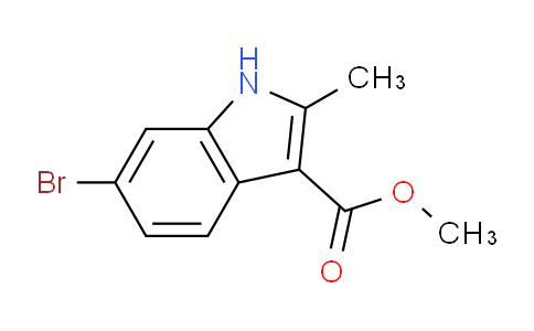 CAS No. 1313753-18-2, Methyl 6-bromo-2-methyl-1H-indole-3-carboxylate