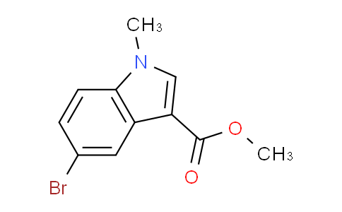 CAS No. 946427-09-4, Methyl 5-bromo-1-methyl-1H-indole-3-carboxylate
