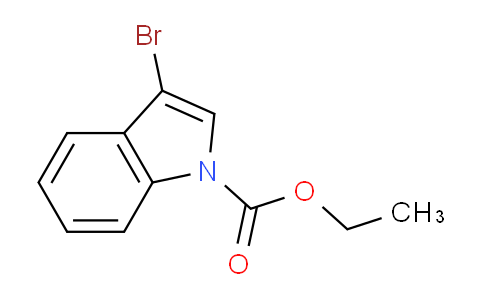 CAS No. 1375064-59-7, Ethyl 3-Bromoindole-1-carboxylate