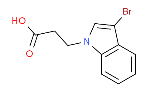 CAS No. 953721-14-7, 3-(3-Bromo-1H-indol-1-yl)propanoic acid