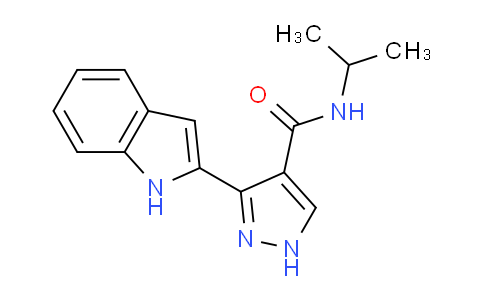 CAS No. 827318-51-4, 3-(1H-Indol-2-yl)-N-isopropyl-1H-pyrazole-4-carboxamide