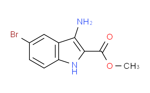 CAS No. 890094-11-8, Methyl 3-amino-5-bromo-1H-indole-2-carboxylate