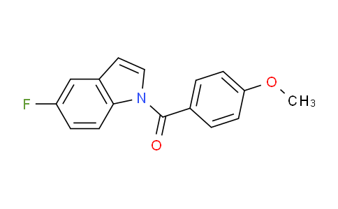 CAS No. 820234-22-8, (5-Fluoro-1H-indol-1-yl)(4-methoxyphenyl)methanone