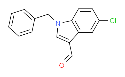 CAS No. 226883-77-8, 1-Benzyl-5-chloro-1H-indole-3-carbaldehyde