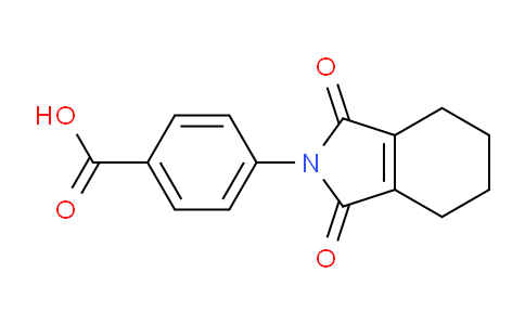 CAS No. 39985-88-1, 4-(1,3-Dioxo-4,5,6,7-tetrahydro-1H-isoindol-2(3H)-yl)benzoic acid