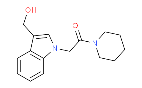 CAS No. 1427024-09-6, 2-(3-(Hydroxymethyl)-1H-indol-1-yl)-1-(piperidin-1-yl)ethanone