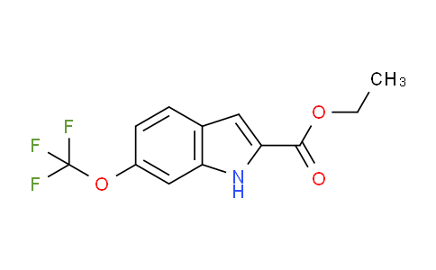CAS No. 870536-88-2, Ethyl 6-(trifluoromethoxy)-1H-indole-2-carboxylate