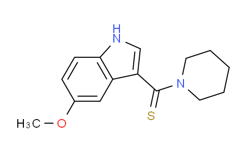 CAS No. 937604-38-1, (5-Methoxy-1H-indol-3-yl)(piperidin-1-yl)methanethione