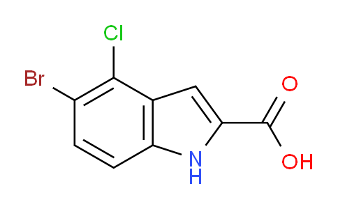 CAS No. 1779777-28-4, 5-Bromo-4-chloro-1H-indole-2-carboxylic acid