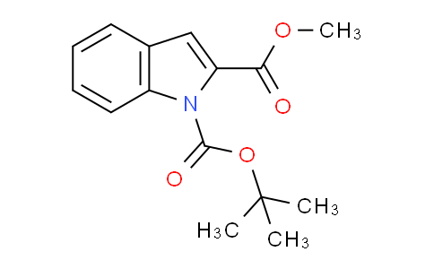 CAS No. 163229-48-9, 1-tert-Butyl 2-methyl 1H-indole-1,2-dicarboxylate