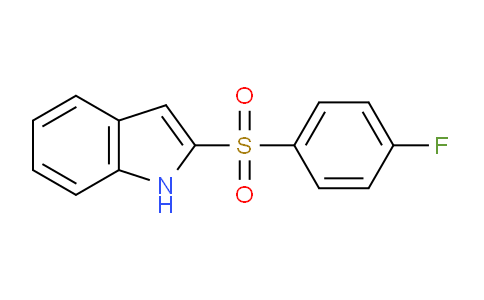 CAS No. 683203-80-7, 2-((4-Fluorophenyl)sulfonyl)-1H-indole