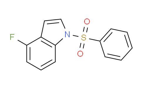CAS No. 102855-23-2, 4-Fluoro-1-(phenylsulfonyl)-1H-indole