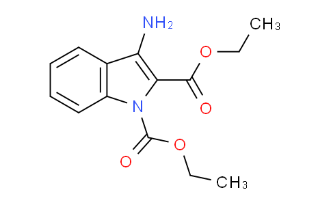 CAS No. 882864-56-4, Diethyl 3-amino-1H-indole-1,2-dicarboxylate