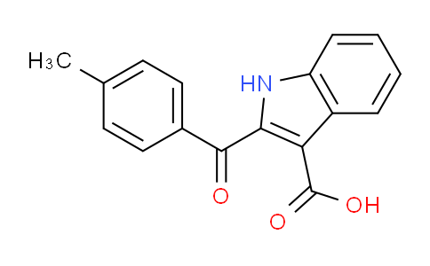 CAS No. 817172-38-6, 2-(4-Methylbenzoyl)-1H-indole-3-carboxylic acid