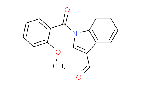 CAS No. 1281314-77-9, 1-(2-Methoxybenzoyl)-1H-indole-3-carbaldehyde