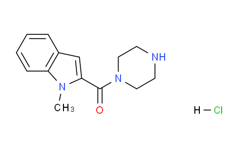 CAS No. 1017436-51-9, (1-Methyl-1H-indol-2-yl)(piperazin-1-yl)methanone hydrochloride