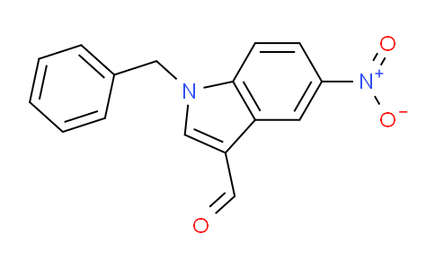 CAS No. 300664-53-3, 1-Benzyl-5-nitro-1H-indole-3-carbaldehyde