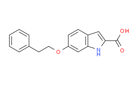 CAS No. 383133-82-2, 6-Phenethoxy-1H-indole-2-carboxylic acid