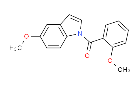 CAS No. 820234-18-2, (5-Methoxy-1H-indol-1-yl)(2-methoxyphenyl)methanone