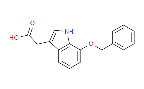CAS No. 99102-25-7, 2-(7-(Benzyloxy)-1H-indol-3-yl)acetic acid