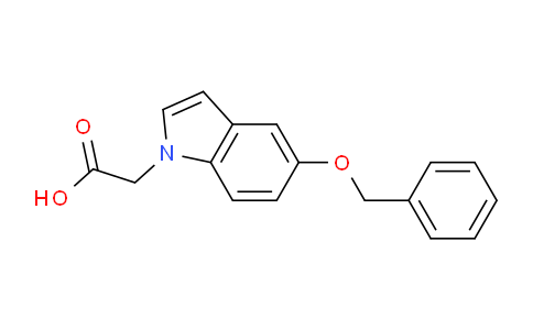 CAS No. 374818-88-9, 2-(5-(Benzyloxy)-1H-indol-1-yl)acetic acid