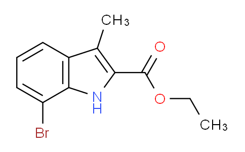CAS No. 16381-41-2, Ethyl 7-bromo-3-methyl-1H-indole-2-carboxylate