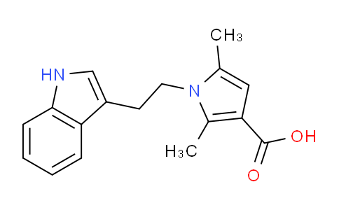 893772-56-0 | 1-(2-(1H-Indol-3-yl)ethyl)-2,5-dimethyl-1H-pyrrole-3-carboxylic acid
