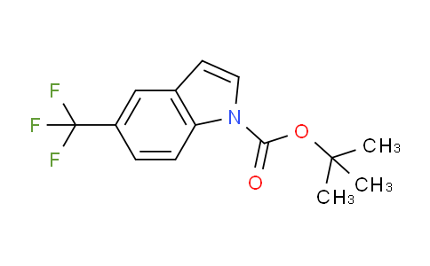 CAS No. 351500-12-4, tert-Butyl 5-(trifluoromethyl)-1H-indole-1-carboxylate