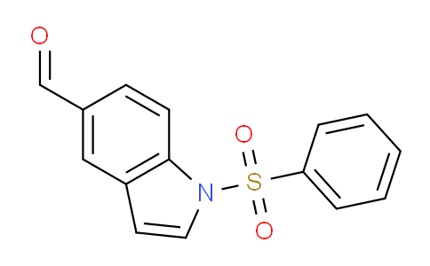 CAS No. 671215-62-6, 1-(Phenylsulfonyl)-1H-indole-5-carbaldehyde
