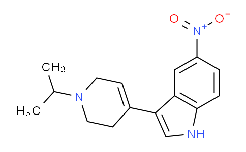 CAS No. 1958063-21-2, 3-(1-Isopropyl-1,2,3,6-tetrahydropyridin-4-yl)-5-nitro-1H-indole