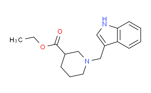 MC729962 | 101602-77-1 | Ethyl 1-((1H-indol-3-yl)methyl)piperidine-3-carboxylate