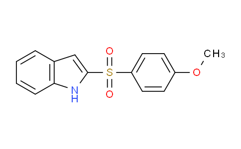 CAS No. 1505521-29-8, 2-((4-Methoxyphenyl)sulfonyl)-1H-indole