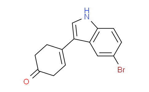 CAS No. 1951442-15-1, 4-(5-Bromo-1H-indol-3-yl)cyclohex-3-enone