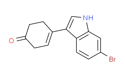 CAS No. 1951439-10-3, 4-(6-Bromo-1H-indol-3-yl)cyclohex-3-enone
