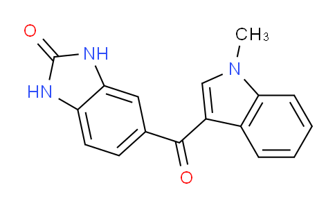 CAS No. 171967-71-8, 5-(1-Methyl-1H-indole-3-carbonyl)-1H-benzo[d]imidazol-2(3H)-one