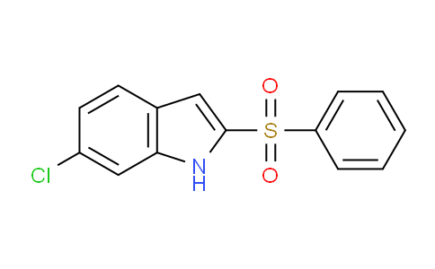 CAS No. 1505521-57-2, 6-Chloro-2-(phenylsulfonyl)-1H-indole