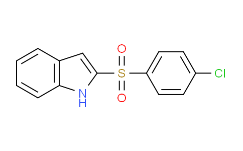 CAS No. 1505521-32-3, 2-((4-Chlorophenyl)sulfonyl)-1H-indole