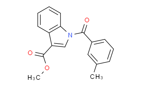 CAS No. 189006-33-5, Methyl 1-(3-methylbenzoyl)-1H-indole-3-carboxylate
