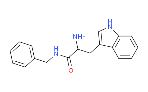 CAS No. 187085-81-0, 2-Amino-N-benzyl-3-(1H-indol-3-yl)propanamide