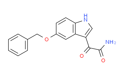 CAS No. 22424-62-0, 2-(5-(Benzyloxy)-1H-indol-3-yl)-2-oxoacetamide