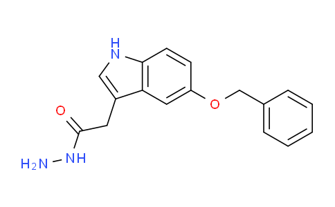CAS No. 112273-39-9, 2-(5-(Benzyloxy)-1H-indol-3-yl)acetohydrazide