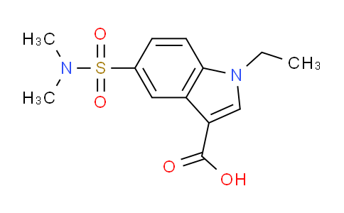 MC730059 | 120729-93-3 | 5-(N,N-Dimethylsulfamoyl)-1-ethyl-1H-indole-3-carboxylic acid