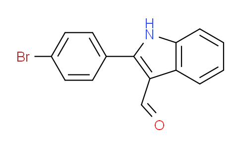 CAS No. 54031-95-7, 2-(4-Bromophenyl)-1h-indole-3-carbaldehyde