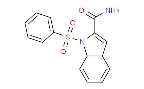 CAS No. 540740-47-4, 1-(Phenylsulfonyl)-1H-indole-2-carboxamide