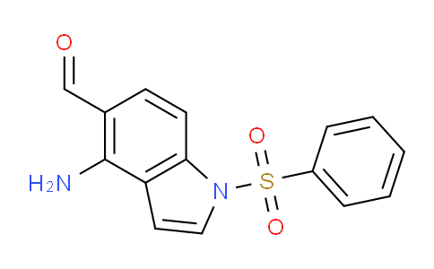 MC730094 | 827607-95-4 | 4-Amino-1-(phenylsulfonyl)-1H-indole-5-carbaldehyde